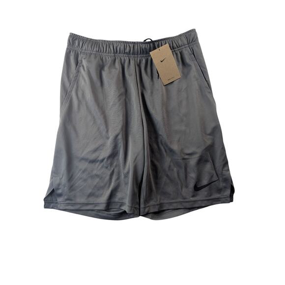 NEW Nike Dri-Fit Training 8" Basketball Shorts Gray Mens Size Small NWT - Picture 1 of 3
